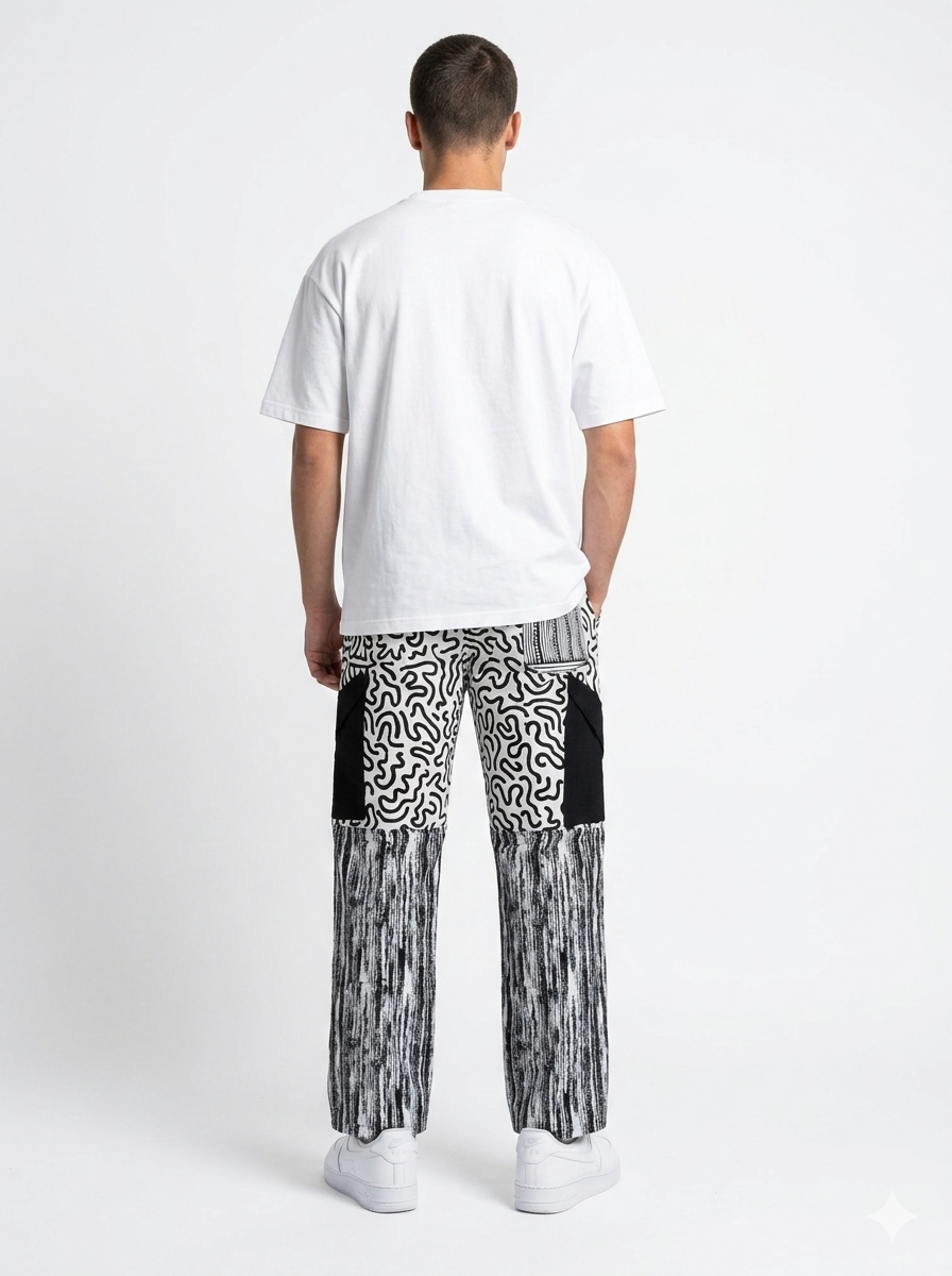 Kojo Squiggle & Grain Mixed-Media Cargo
