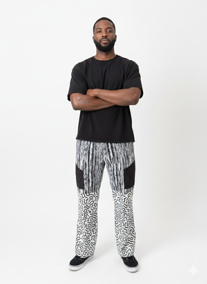 Abstract Fusion Ankara Patchwork