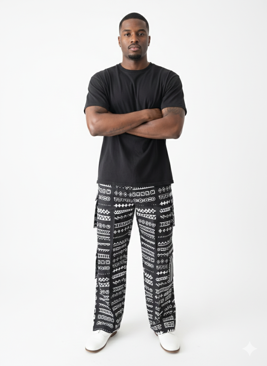 Urban Heritage Patchwork Cargo Pants